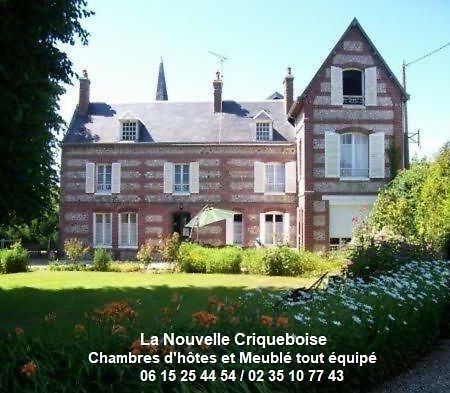 La Nouvelle Criqueboise Bed & Breakfast Criquebeuf-en-Caux Dış mekan fotoğraf